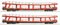 Roco 6600105 H0 2er Set Autotransportwagen DDm, ÖBB, Ep. VI