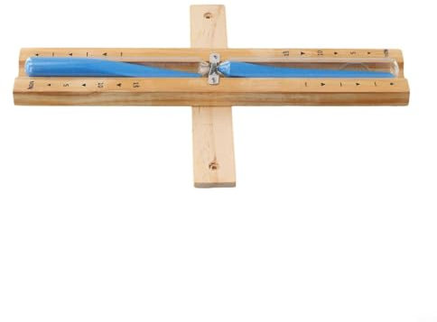 1 sablier pour sauna - Verre horaire de 15 minutes - Minuteur de 15 minutes - Bleu