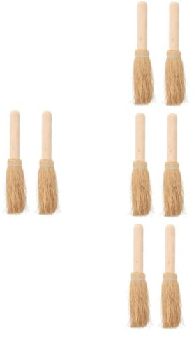 PACKOVE 4 Ensembles Brosse À Vaisselle en Cocotier Brosse À Récurer pour Wok À Récurer Robuste en Noix De De Nettoyage De Vaisselle À Récurer 2 pièces * 4