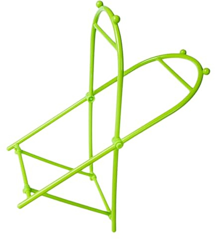 Healifty Support Poubelle Pliable Plastique pour Sacs à Déchets Porte Ordures Pratique et pour Jardin Cuisine Camping Rangement Compact et Multifonctionnel Couleur Couleur Aléatoire