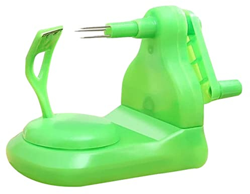 Hemobllo Éplucheur Multifonctionnel Manuel pour Fruits – Vert – Acier Inoxydable – Éplucheur de Pommes et Poires Réutilisable – Usage Domestique – Ustensile Cuisine Pratique