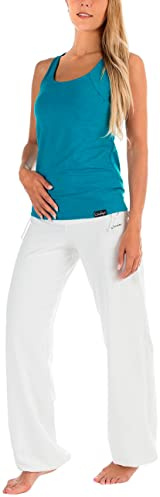 WINSHAPE dam Wh1 fitness fritid sport yoga pilates träningsbyxor, vit, M EU