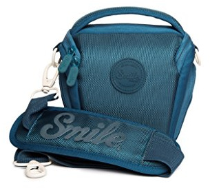 Smile - Borsa Holster per fotocamere DSLR e Reflex, blu