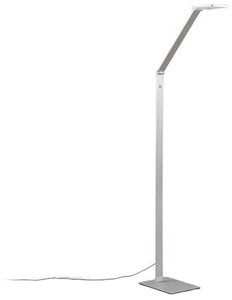 Lucande LED Stehlampe dimmbar, Standleuchte Leselampe-Stehlampe Wohnzimmer Stehleuchte Arbeitszimmer Büro Bürostehlampe Wohnzimmerlampe