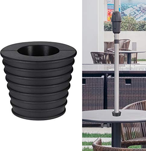 Zocipro Tapón de Cuña de Cono de Paraguas Soporte de Base de Parasol, Paraguas Cono Cuña Espaciador para Mesa de Patio Agujero Apertura,Mantiene Estable,Se Adapta Al Paraguas 36mm