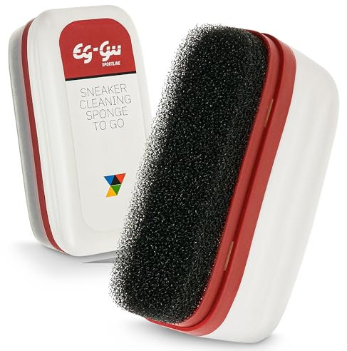 eg-gü Schuhputzschwamm Sneaker Reiniger – Entfernt Schmutz & Flecken – 2in1 Schwamm für Weiße Schuhe