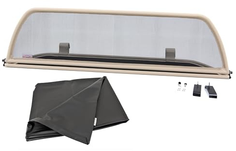 Airax Windschott geeignet für SL R129 mit Tasche Farbton beige