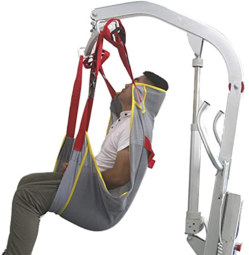 Full Body Patient Hoist Sling Stair Slide Transfer Belt,Medium Toileting Sling Emergency Evacuation Chair Up And Down,for Bariatric Handicap Elderly,Personal Care Products,B