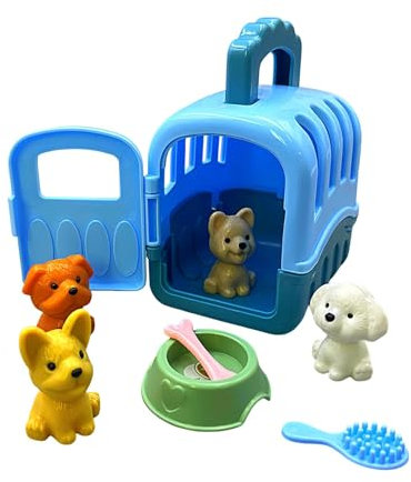 LearnLyrics 1/3-teiliges Hundespielzeug-Set – Hundepflegeset, Haustierpflege-Spielzeug-Set | Hundepflegespielzeug-Set, Tierpflegespielzeug, Tierpflegespielzeug, Tierpflegespielzeug-Set