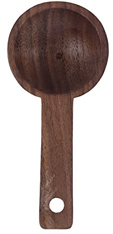 HUSHUI Coffee Scoop,Wooden Measuring Spoon,Walnut Teaspoon Coffee Measuring Tools for Coffee Tea Sugar Dlour Spices ((1 Sold) #2 108mm Walnut)