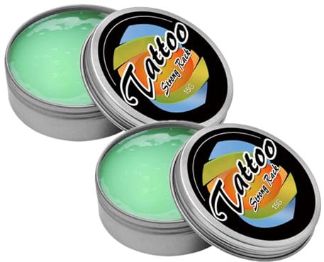 Tattoo Creme, Tattoo Creme Frisches Tattoo,Tattoo Brightening Aftercare Balm,Tattoopflege Creme Für Die Tägliche Tattoo Pflege Zur Förderung Der Heilung, Verstärkt Tattoo Farben (2)
