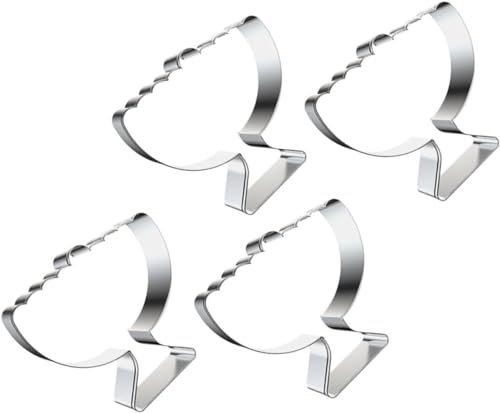 Lot de 4 emporte-pièces en métal en forme de bougie à neuf têtes - Outils de cuisson pour Noël, Halloween, anniversaire