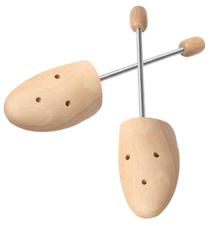 minkissy Schuhspanner Für Herren Aus Buche Verstellbar Wiederverwendbar Schuhformer Mit Federmechanismus Schuhpflege-tool Für Stiefel Und Schuhe