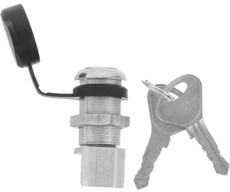 Vaguelly Serratura Camma in Metallo Con Chiavi Per Rv e Schedari Bloccaggio Regolabile Design Sicuro Per Unità Di Stoccaggio e Armadietti