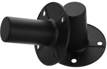 NUOBESTY 2piezas Soporte De Almacenamiento para Altavoces Base De Metal Soporte para Sonido Fácil Montaje Resistente