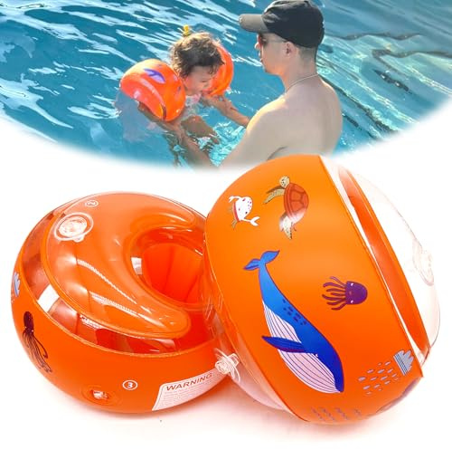 Schwimmflügel Kinder ab 1 Jahr, Schwimmhilfe Baby 1-6 Jahren, Schwimmflügel für Jungens Mädchen, Schwimm-Flügel ab 1 Jahr, Schwimmflügel Schwimm Kinder, Empfohlenes Gewicht 5–25kg