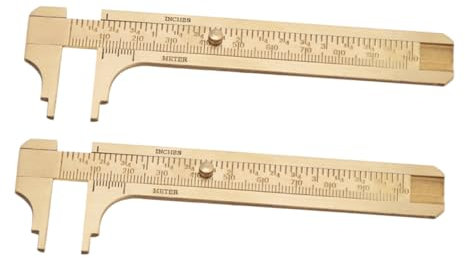 ABOOFAN 2 pezzi Portatile Scala Doppia e per Misurazioni Precise Ingegneria Oreficeria e