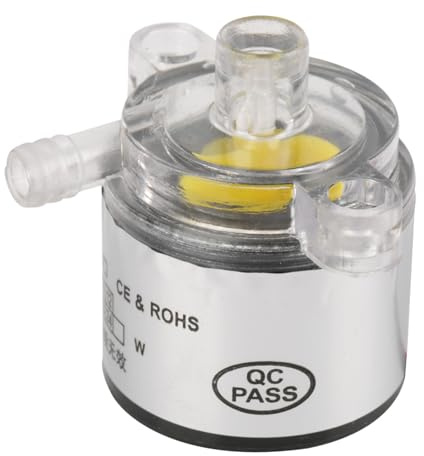 ERYUE Bomba de Agua Eléctrica sin Escobillas, Poco Ruido, Duradera, Larga Vida útil para Fuente de Agua Potable, Estanque Peces Pequeño, Mini 12V 7W