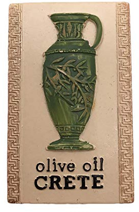 Kreta Griechenland Olivenöl 3D Kühlschrank Magnet Touristische Souvenirs Harz Magnetische Aufkleber Kühlschrankmagnet Home & Kitchen Dekoration aus China