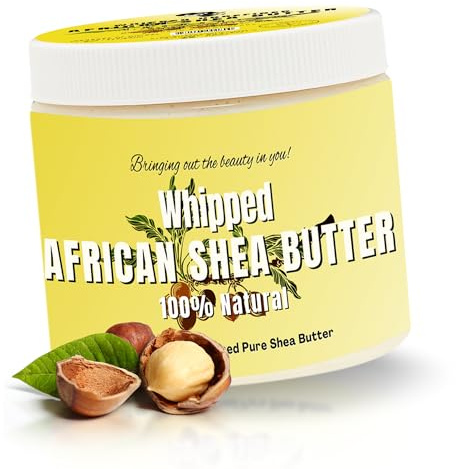 RA Cosmetics Pure Shea Butter, Unscented - 12oz | 100% Pure and Natural African Shea Butter for Men & Women - Handcrafted Moisturizer with Essential Vitamins for Radiant Skin, Thicker Hair & Soft Lips