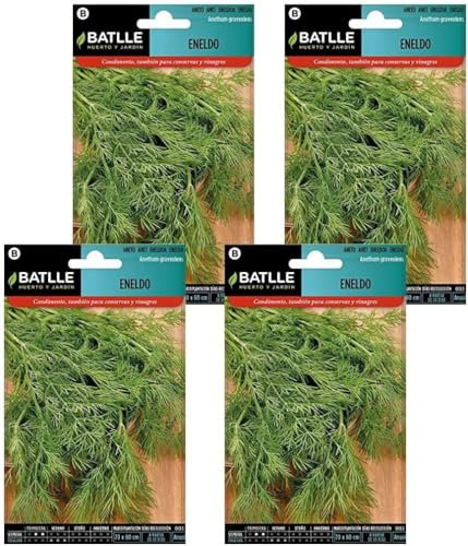 Pack 4 Semillas de eneldo Semillas Batlle