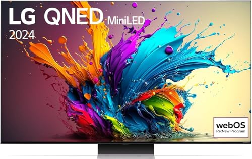 LG 75QNED91T6A 75, 4K QNED MiniLED, Smart TV, WebOS24, Serie 91, Procesador Alta Potencia, Dolby Vision, Dolby Atmos, Gaming, Alexa/Google Assistant, Negro