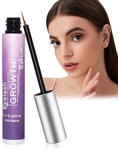Wimpernserum,Augenbrauen Serum,Hochwirksames Wimpernserum Ohne Hormone Für Geschützte Und Gestärkte Wimpern,Natürliche Formel Für Ein Beeindruckendes Wimpernwachstum Und Volumen