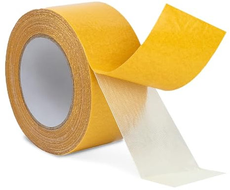 Extra Strong Double Sided Tape - Double sided Tape - Bonds to Almost Anything for Home and Professional Use -20m