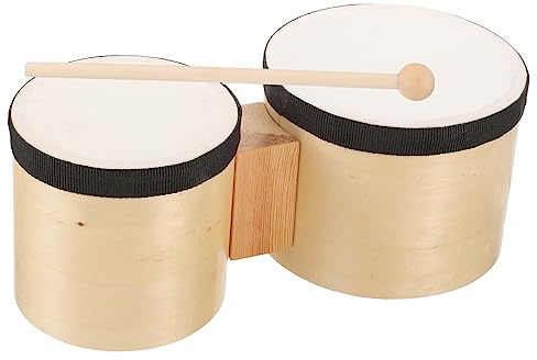 Vaguelly Holzinstrument Trommelstock Schlaginstrument Schlagtrommel Bongotrommel Für Erwachsene Musikinstrumente Holzmusikinstrument Rhythmusstäbe