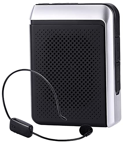 Amplificador de voz portátil Bluetooth de 30 W con micrófono inalámbrico, batería de 4000 mAh, ideal para profesores, entrenadores, guías turísticos y promociones