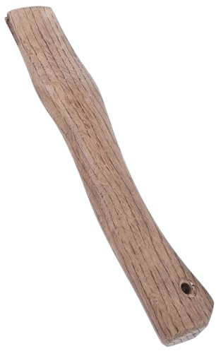 SEWACC Holzwerkzeuggriff 27cm aus Karbonisierter Eiche für Axt und Besenstiel Komfortabler Griff für Holzschnitzen und Hacken