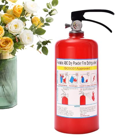 Vano segreto – antifurto, giocattolo a ripieno – cassaforte finto design estintore | per casa viaggio oggetti di valore argento aereo bagagli borsa tote zaino