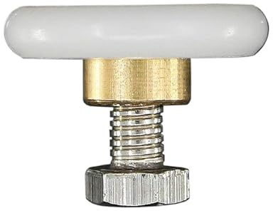 Rulli per porte doccia, Rulli for porte scorrevoli della doccia, confezione da 8, 20-27 mm(20mm)