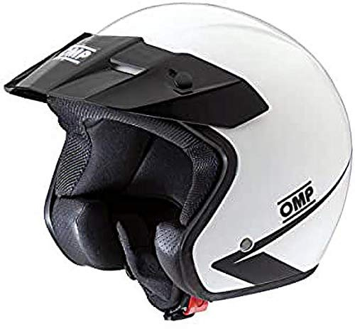 OMP OMPSC607E020XL Star Casco, Blanco, XL
