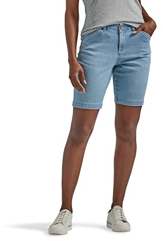 Lee Women's Legendary 9 Chino Bermuda Short Just In 10
