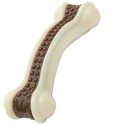 DONGKER Jouets a Mâcher pour Chien,Os a Mâcher Indestructibles a Saveur de Boeuf pour Petit Grand Moyen