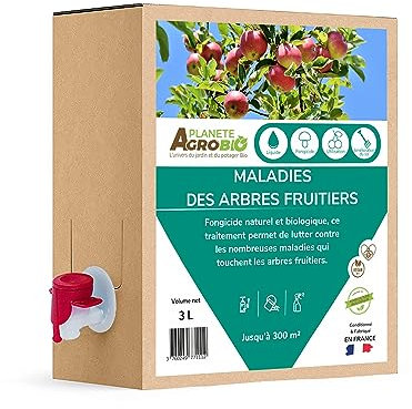 Traitement bio maladies des arbres fruitiers (3 Litres)
