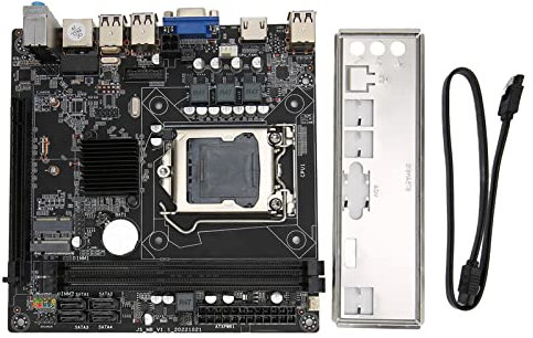 MENDUNER Dual Channel DDR3 Motherboard with LGA1155 CPU 4 SATA2.0 12 USB 2.0 PCIE 16X PCB, PC Mainboard for Desktop