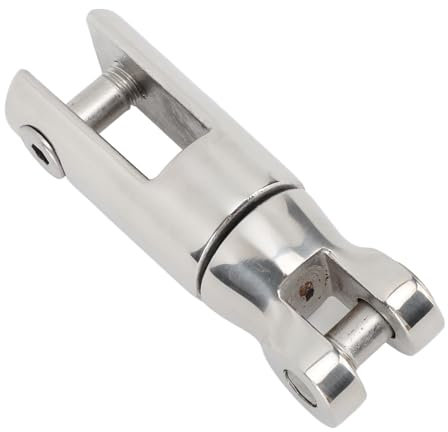 VOBOR Conector De Grillete Giratorio De Cadena De Ancla, Cadenas De Cadena De Ancla De Acero Inoxidable para Barcos Conector Giratorio Artículos De Mano para Barcos Accesorio Giratorio para Barcos