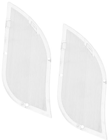 Tofficu 1Pair Range Hood Lamp Shades Durable Replacement for Kitchen Lighting Stylish Vintage Design Easy to Install Enhances Your Decor Optimal Brightness for Cooking