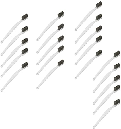 AMISENK Household Cleaning Brushes For Exhaust Fan And Cooktops Equipped With Ergonomic Handle And Optional Bristles Grease Remover Brush