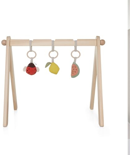 Mamas & Papas Baby/Todder Activity Toy - BabyPlay Wooden Play Arch