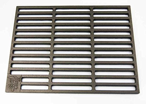 AKTIONA Gusseisen runde + eckige Grillroste viele Größen + Griffe für Weber Gasgrill Holzkohle (30 x 44,5 cm)