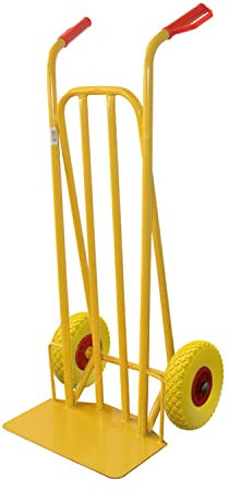 WOLFPACK LINEA PROFESIONAL Carretilla Almacen/Sacos Ruedas Macizas Llantas De Plástico