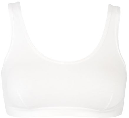 Cotonella, Brassiere in Cotone Elasticizzato, Senza Ferretto a Spalla Larga dal Sostegno Leggero - Elastici Rivestiti in Cotone - Art. GD487