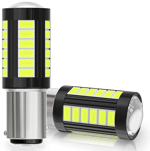 Tupolife 1157 12v 24v Glühbirne LED Weiß, Doppelkontaktsockel, 2-Stück | Super Hell Weiß 6000K, Hohe und Niedrige Helligkeit, Für Landschaft Beleuchtung Niedervolt-Gerätebeleuchtung