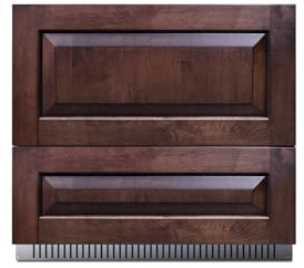Summit 36” Two Drawer Refrigerator, Outdoor Drawer Refrigerator, 7.15 cu.ft. Capacity, Panel Ready- SPR36332DPNR (*Panels not include)