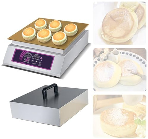 SaryEdge Crêpière électrique, Surface de Cuisson Extra Large, antiadhésive, Nettoyage Facile, contrôle de la température et du Temps pour crêpes, crêpes, omelettes, A(Un