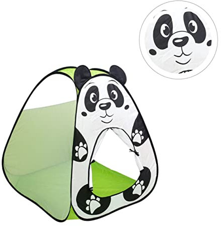 TOYANDONA Tienda De Infantil Interior Tienda para Niño Niña Diseño De Panda para Actividades Casa Jardín y Fiestas