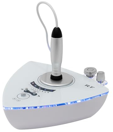 Apparecchio tonificante, massaggiatore viso, anti-invecchiamento ad alta frequenza, dispositivo di bellezza con tre sonde, intensità regolabile, adatto per occhi, viso e parti del corpo